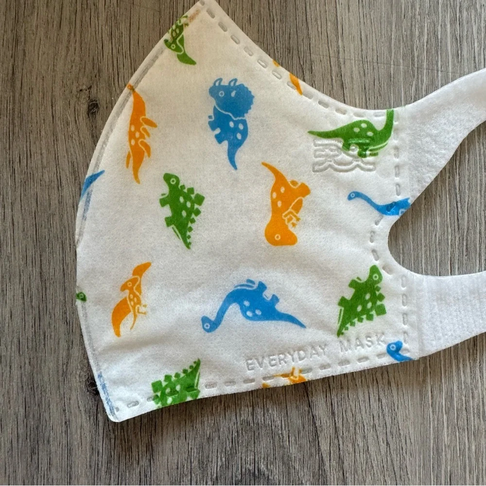 Dinosaur Print Disposable Children’s Face Masks (50pcs)
